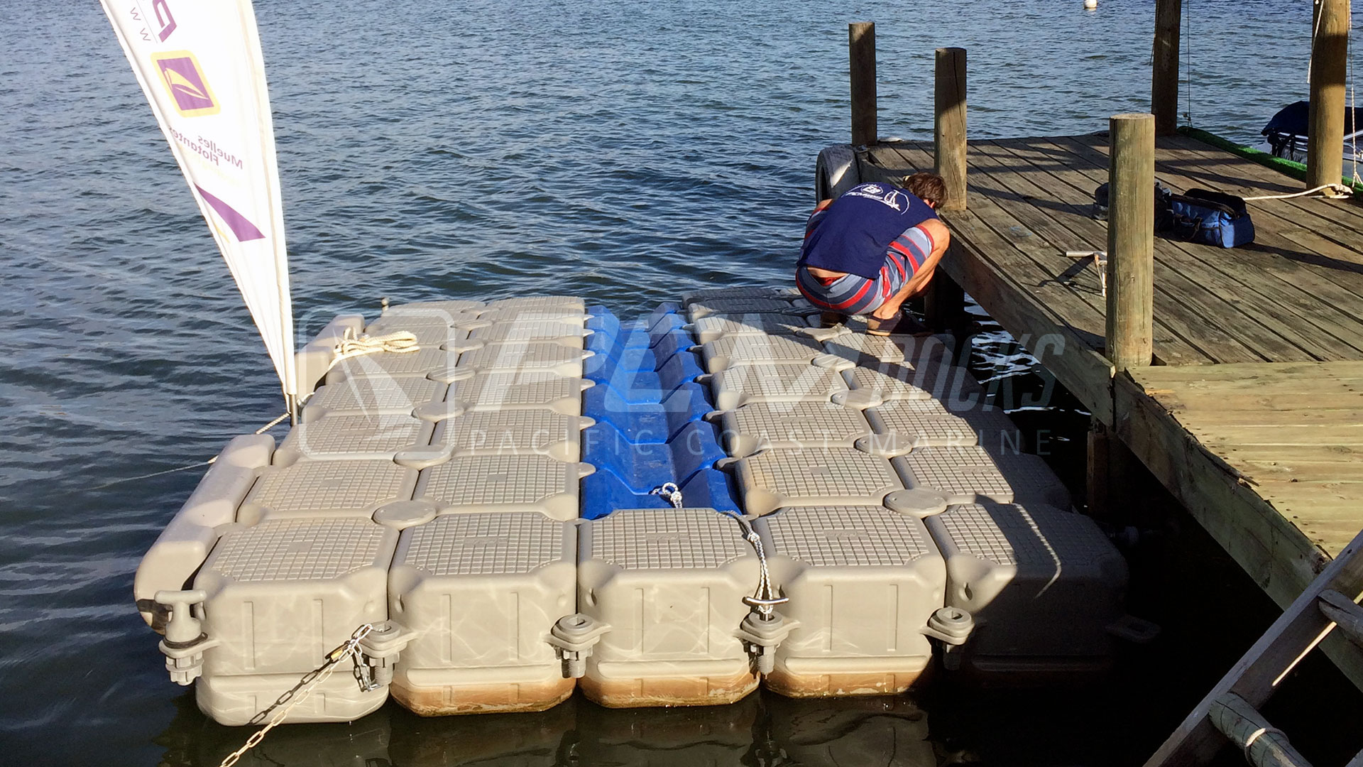 pcm docks drive on dock modular muelle flotante