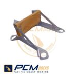 El soporte para motor actúa como una extensión de la balsa fabricada con módulos PCM Docks, permitiendo instalar un motor y facilitar el transporte en la balsa según las medidas de tu preferencia.