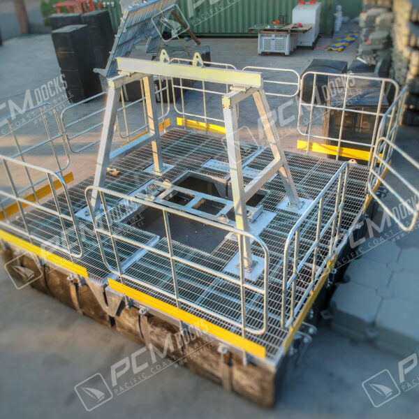 Instalación de cañerías en plataformas marítimas