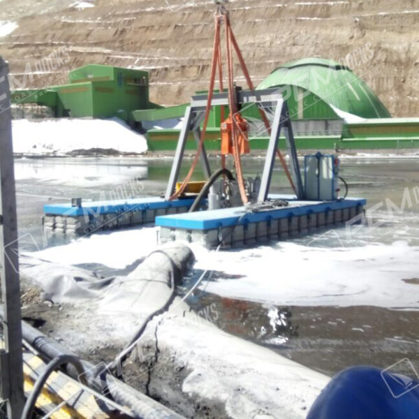 Guías de cañerías en plataformas flotantes