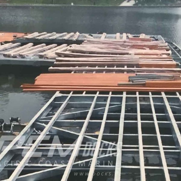 Muelle en construcción