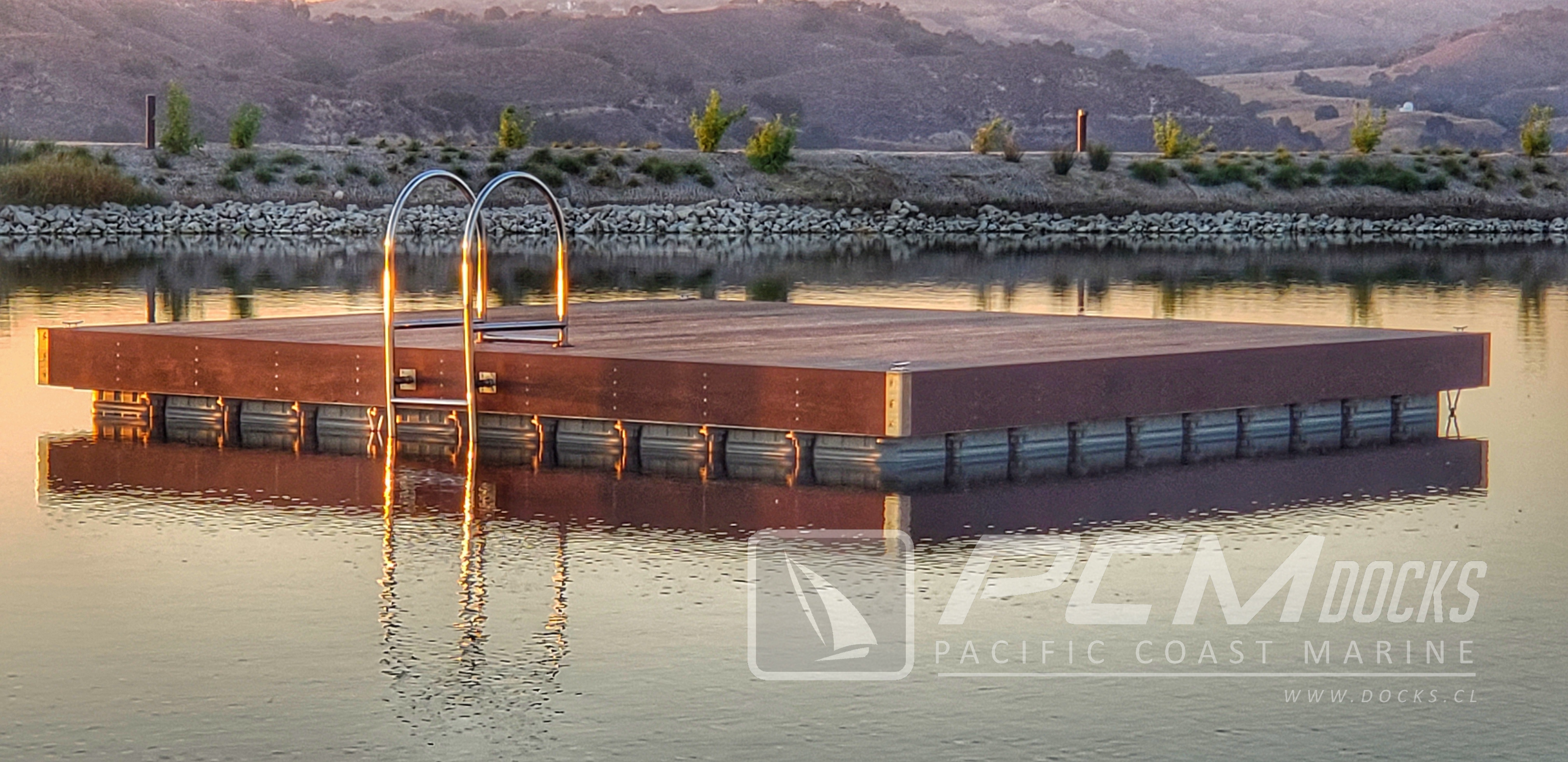 Muelles con Terminación Deck Flotante