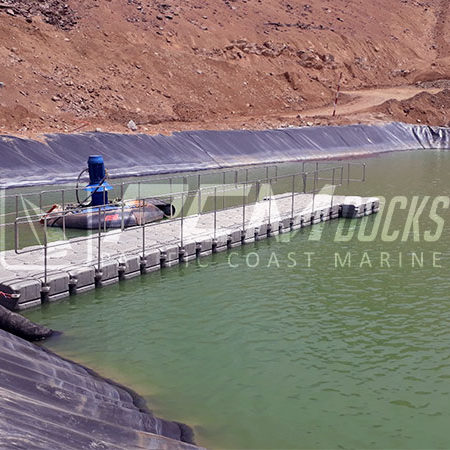 Cañerías en instalación sobre terreno