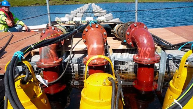 Guía de cañerías en construcción