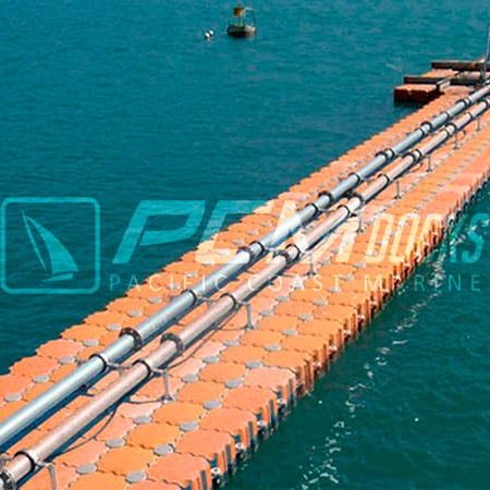 Guía de cañerías en un sitio industrial